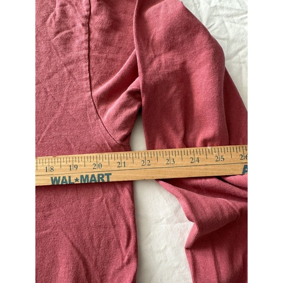 Simply Southern Long Sleeve Deep Pink Long Sleeve Large T-Shirt, Graphic w/Roses - Picture 7 of 12